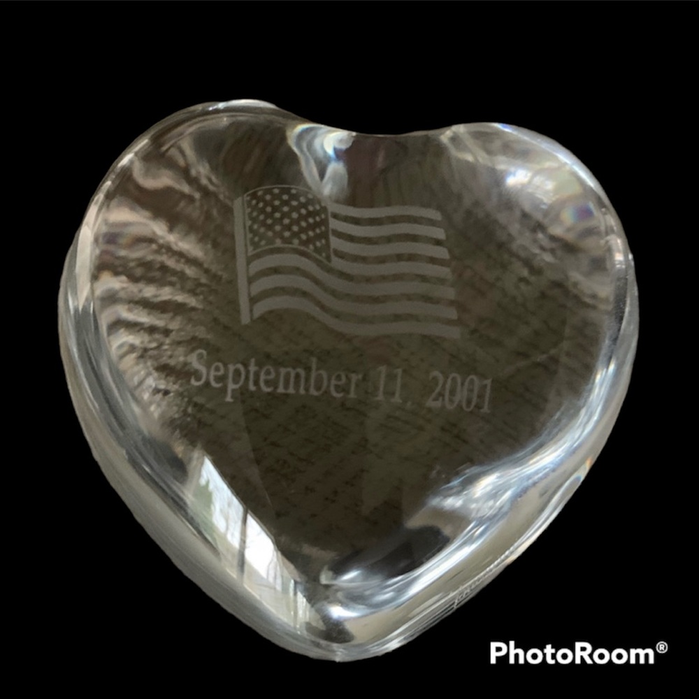 Limited Edition 9-11 Baccarat Crystal Paperweight